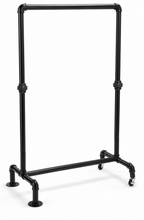 Load image into Gallery viewer, Industrial Clothing Rail – on castors