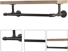 Load image into Gallery viewer, Large Floating Shelf with Hanging space