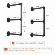 Load image into Gallery viewer, E-shape Open Shelf Frame - 2 tier