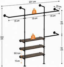 Load image into Gallery viewer, The Loft Wardrobe Unit