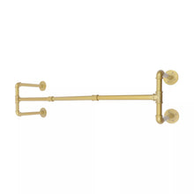 Load image into Gallery viewer, Gold Industrial Pipe Garment Rack Hanger
