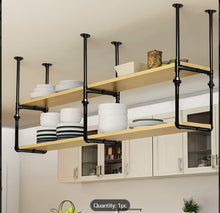 Load image into Gallery viewer, Two-Tier Shelf Hanging Bracket