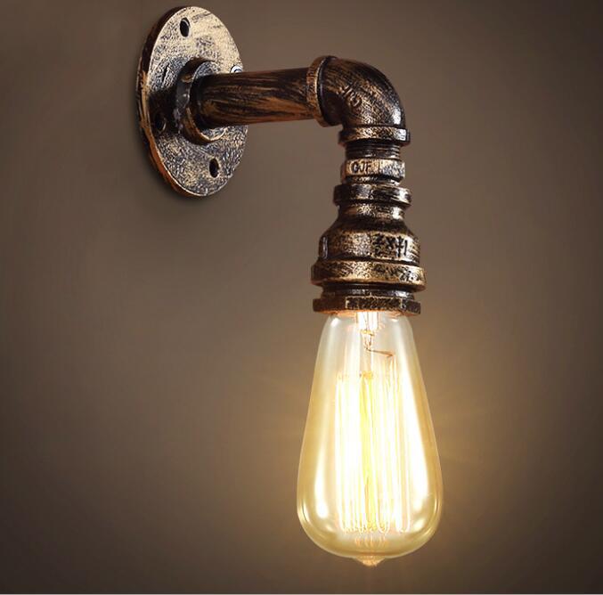 Single Bronze Wall Lamp