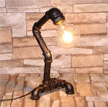 Load image into Gallery viewer, Bronze Table Lamp with Hood
