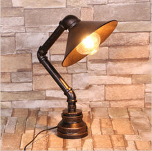 Load image into Gallery viewer, Bronze Table Lamp with Hood
