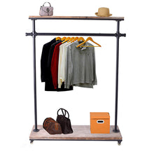 Load image into Gallery viewer, Creative floor-standing clothes rack
