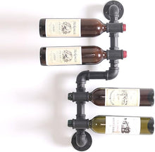 Load image into Gallery viewer, Water Pipe Style Wine Rack
