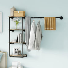 Load image into Gallery viewer, 4 Tier Shelf with Side Space
