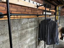 Load image into Gallery viewer, Industrial Pipe Boutique Rail

