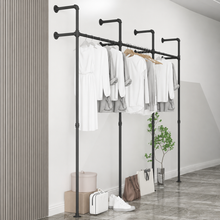 Load image into Gallery viewer, Industrial Pipe Boutique Rail
