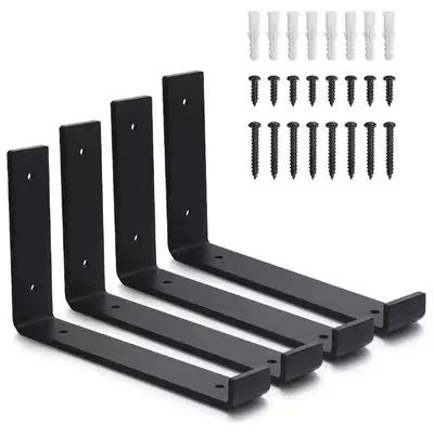 Wall shelf brackets with Lips