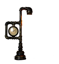 Load image into Gallery viewer, Desk Lamp with clock
