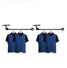 Load image into Gallery viewer, Clothing Rod with Tap and Shelf
