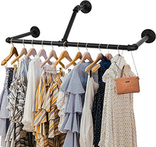 Load image into Gallery viewer, Wall Mounted Garment Rack
